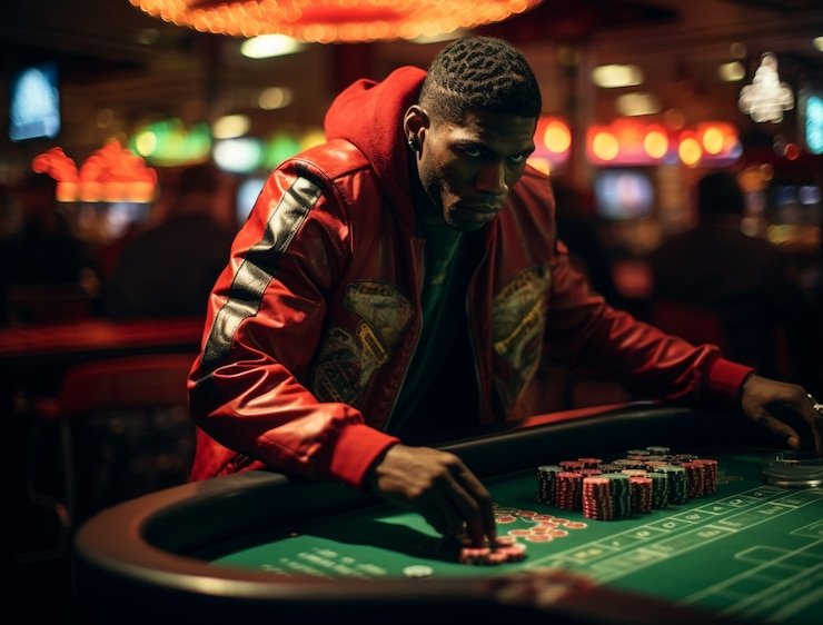 Live Blackjack dealer and cards on bigbos slot multi-camera HD stream